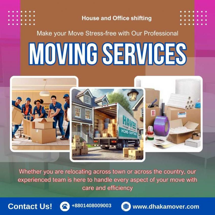 House shifting service in Moghbazar